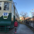 遊園地にて