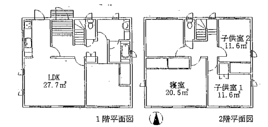 住宅の平面図