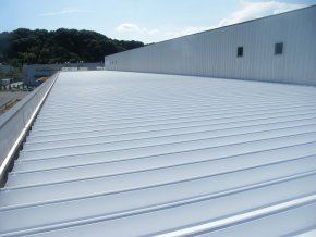 遮熱塗料ミラクール施工のお客様の声・佐久間特殊鋼株式会社様（施工後）
